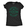 Womens Shenanigans Squad T shirt Funny St Patricks Day Parade Graphic Novelty Tee For Ladies