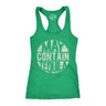 Womens Fitness Tank May Contain Tequila Tanktop Funny Tequila Drinking Racerback