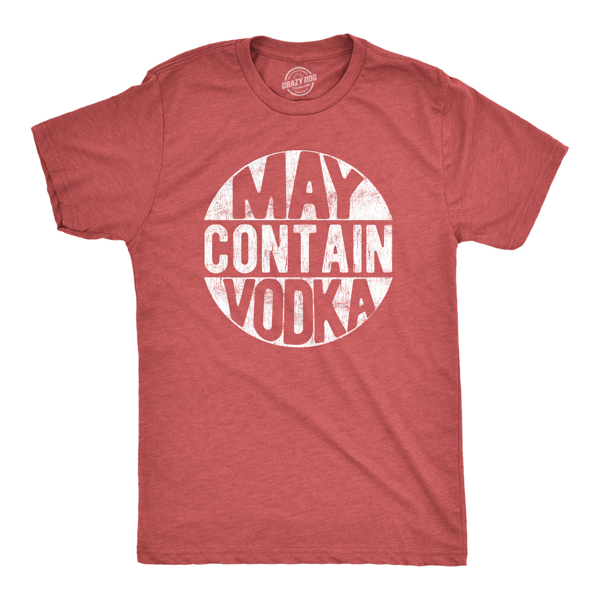 May Contain Vodka Men's Tshirt