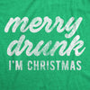 Merry Drunk I'm Christmas Men's Tshirt