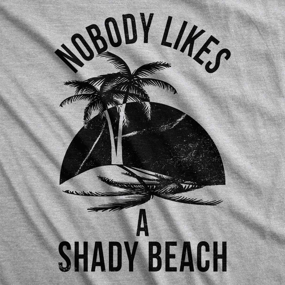 Mens Shady Beach Funny Cool Tees Sleeveless Gym Workout Novelty Fitness Tanktop