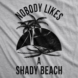 Mens Shady Beach Funny Cool Tees Sleeveless Gym Workout Novelty Fitness Tanktop