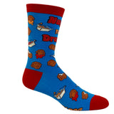 Men's Nugs Not Drugs Socks Funny Chicken Nuggets Fast Food Sauce Graphic Footwear