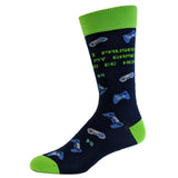 Men's Classically Trained Socks Funny Retro Video Games Gamer Graphic Novelty Footwear