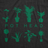 Womens Pot Head Tshirt Funny House Plants 420 Marijuana Gardening Tee