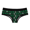 Pot Leaves Womens Panties Funny 420 Weed Graphic Underwear Bikini Brief Cute