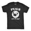 Pugs Not Drugs Men's Tshirt