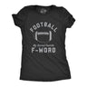 Womens Football My Second Favorite F-Word Tshirt Funny Sunday Sports Novelty Tee