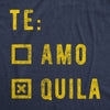 Te Amo Tequila Men's Tshirt