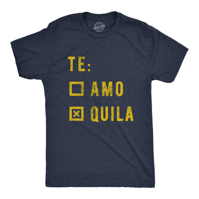Te Amo Tequila Men's Tshirt