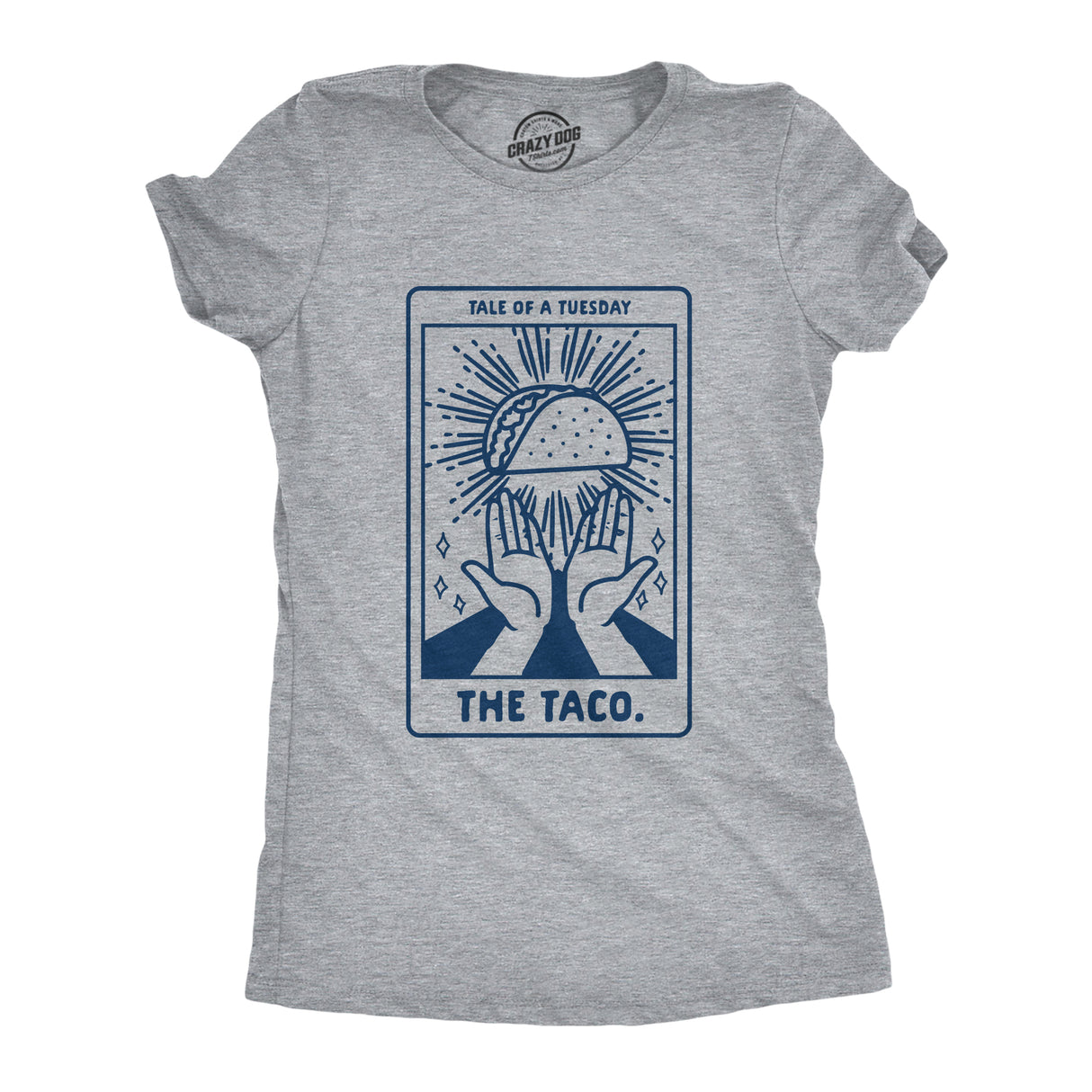 Womens Live Everyday Like It's Taco Tuesday Tshirt Funny Tee For Ladies