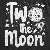 Toddler Two The Moon Tshirt Funny Second Birthday Tee