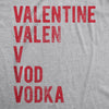 Valentines Day Vodka Men's Tshirt