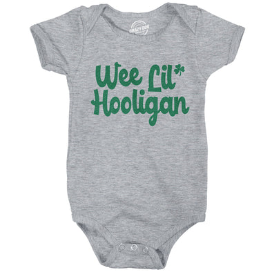 Creeper Wee Lil Hooligan T Shirt Funny Saint Patricks Day Baby Gift St Patty Tee