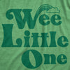 Maternity Wee Little One Tshirt Funny Pregnancy St Patricks Day Leprechaun Tee