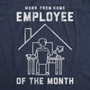 Work From Home Employee Of The Month Coronavirus Men's Tshirt