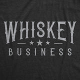 Womens Whiskey Business T shirt Funny Drinking Drunk Party Vintage Graphic Tee