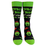 Youth Halloween Socks Funny Zombie Pumpkin Scary Footwear