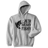 Beer Fishy Fishy Unisex Hoodie Funny Beer Lover Fishing Novelty Sweatshirt