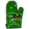 Let's Bake Stuff And Watch Christmas Movies Oven Mitt Funny Holiday Baking Tradition Festive Kitchen Glove