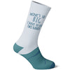 Men's Mine's So Big I Have To Use Two Hands Socks Funny Fishing Sexual Innuendo Novelty Footwear