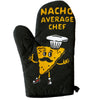 Nacho Average Chef Oven Mitt Funny Cooking Mexican Food Novelty Kitchen Glove