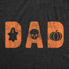 Mens Dad Halloween Tshirt Funny Spooky Trick Or Treat Father Graphic Novelty Tee