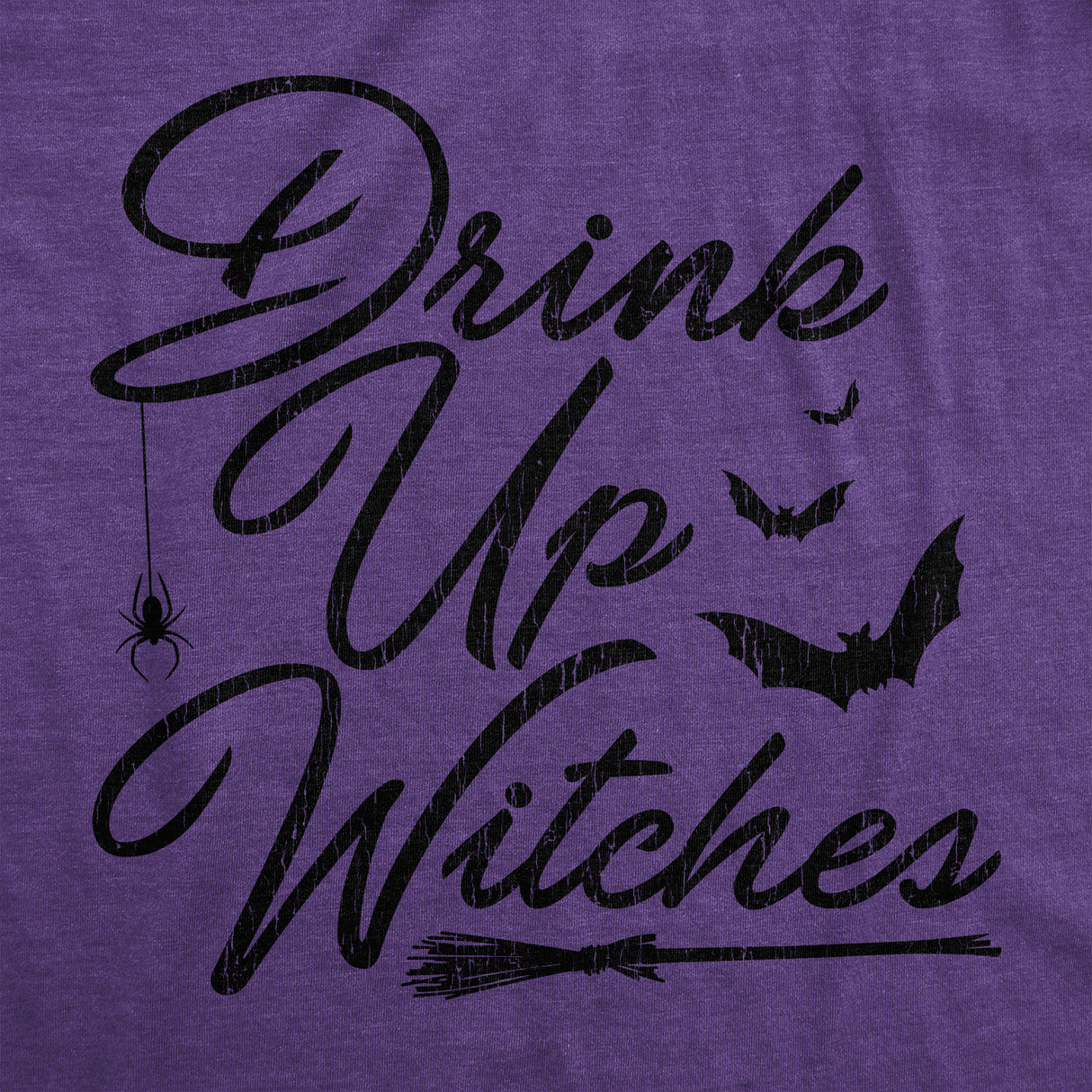 Womens Drink Up Witches Tshirt Funny Halloween Party Beer Wine Lover Graphic Tee