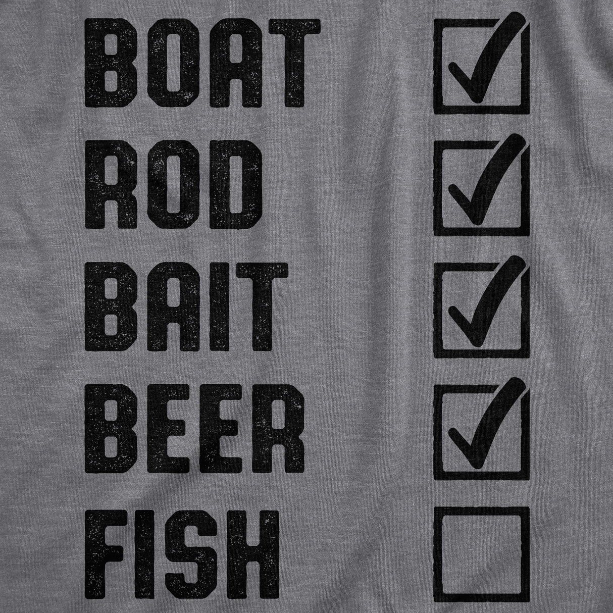 Fishing List Men's Tshirt