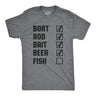 Fishing List Men's Tshirt