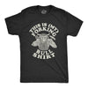Mens This Is My Forking Bull Shirt Tshirt Funny Offensive Angry Cattle Graphic Novelty Tee For Guys