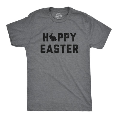Mens Happy Easter T shirt Funny Bunny Graphic Cool Tee For Egg Basket Hunt