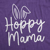 Womens Hoppy Momma Tshirt Cute Easter Sunday Cute Bunny Ears Tee For Mom