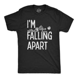 Mens I'm Falling Apart Tshirt Funny Halloween Skeleton Sarcastic Tee