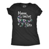 Womens Mamasaurus Rex Tshirt Funny Dinosaur Mothers Day Floral Print Graphic Tee