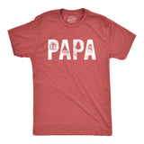 Mens Papa Christmas Tshirt Funny Xmas Holiday Party Santa Claus Graphic Tee