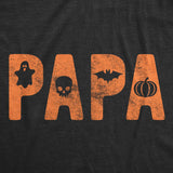 Mens Papa Halloween Tshirt Funny Trick Or Treat Costume Party Graphic Novelty Tee