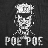 Mens Poe Poe Tshirt Funny Policeman Edgar Allan Poe Author Books Graphic Tee