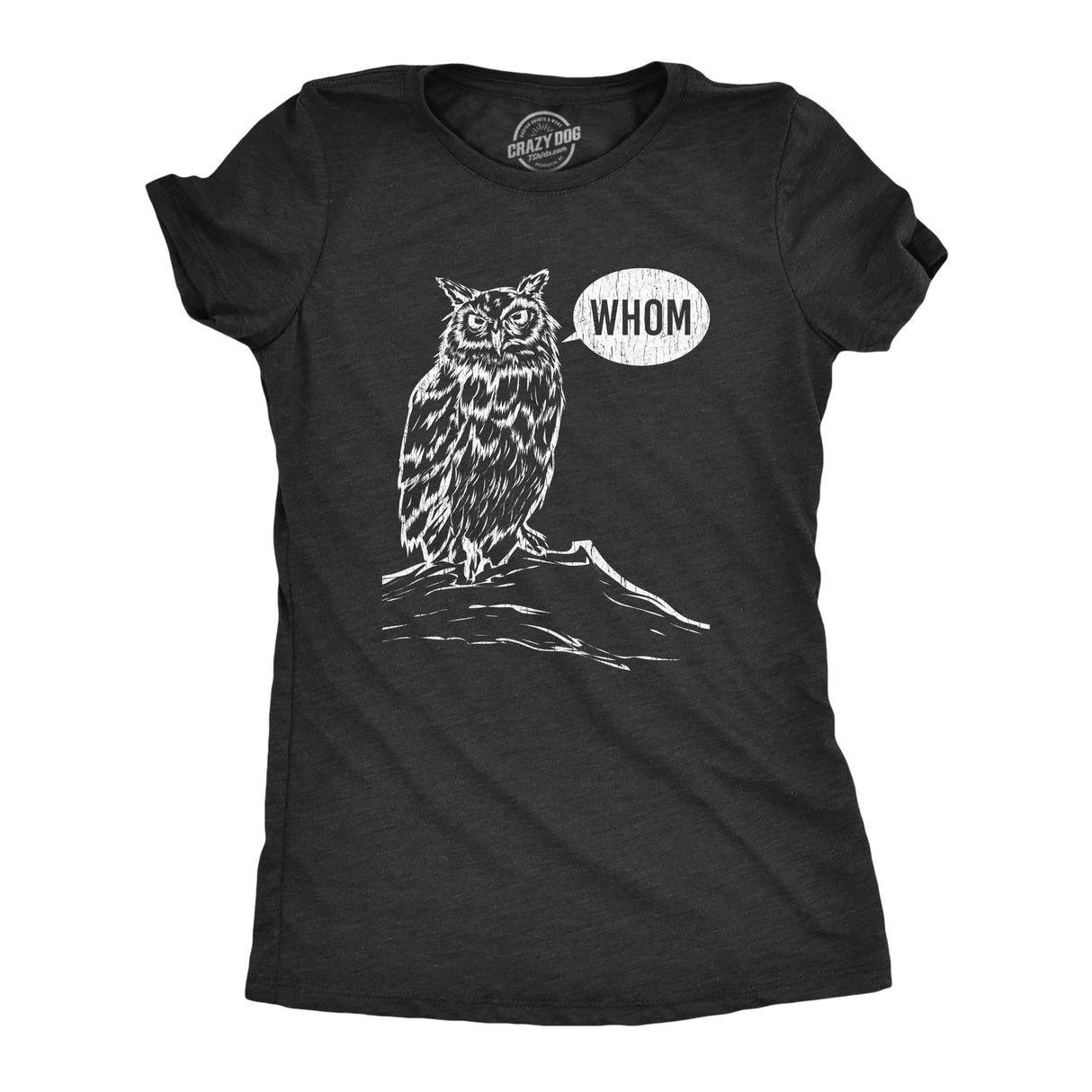 Women's Attempted Murder T Shirt Funny Crow Shirt Birds Tee for Women