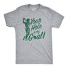 Mens Your Hole Is My Goal T shirt Funny Golf Saying Sarcastic Golfing Gift Him