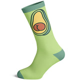 Women's I'm The Good Kind Of Fat Socks Funny Avocado Pit Butt Cheeks Footwear