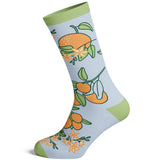 Women's Grow With The Flow Socks Cute Growing Fruit Flower Blossom Footwear