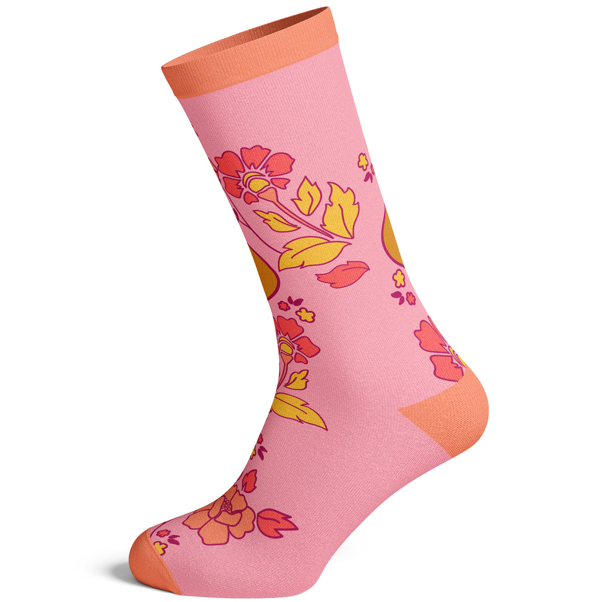 Women's Strong As A Mother Socks Cute Mother's Day Momma Bear Parenting Graphic Footwear