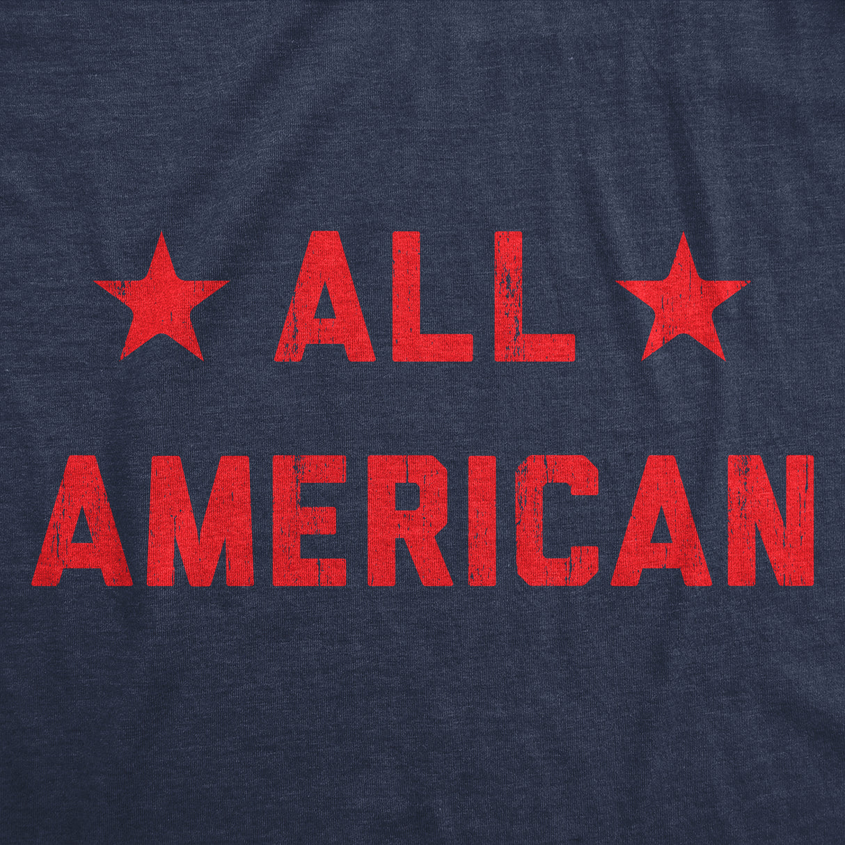 Mens All American T Shirt Funny Cool Patriotic Fourth Of July Party Text Graphic Tee For Guys