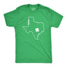 Mens Austin Texas Saint Patrick's T Shirt Funny St. Paddy's Day Parade Novelty Graphic Tee for Guys