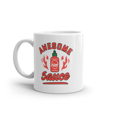 Awesome Sauce Mug Funny Spicy Hot Sauce Lover Graphic Novelty Coffee Cup-11oz