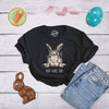 Womens Bad Hare Day T Shirt Funny Easter Hair Bunny Humor Joke Novelty Girls Tee
