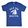 Mens Bald And Beautiful T Shirt Funny Sarcastic Bald Eagle Fourth Of July Party Joke Novelty Tee For Guys