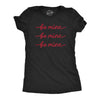 Womens Be Mine Be Mine Be Mine Tshirt Cute Valentines Day Cursive Graphic Novelty Tee For Ladies