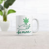 Be Mine Pot Leaf Mug Funny 420 Lovers Weed Graphic Novelty Coffee Cup-11oz
